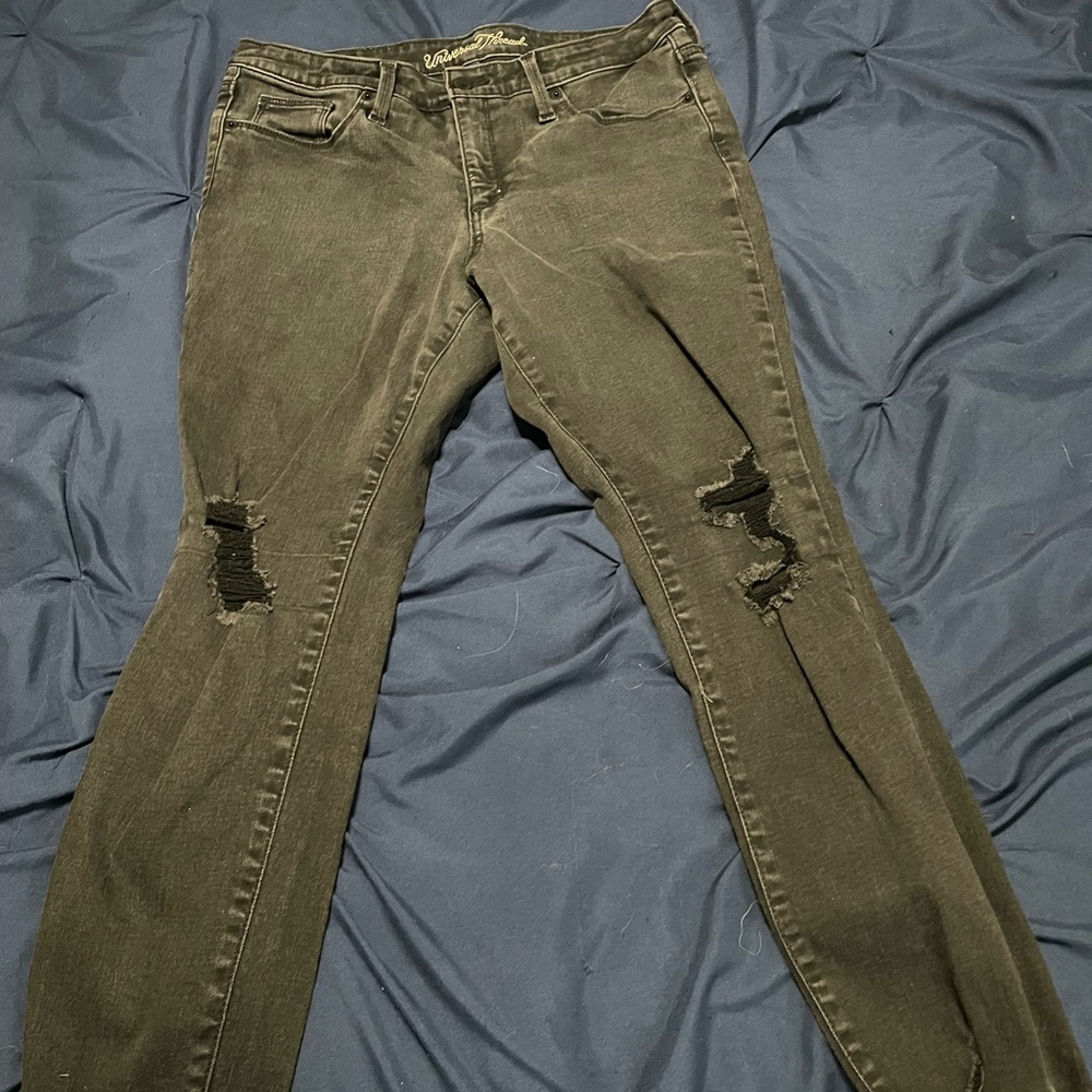 Black jeans mid-rise skinny
